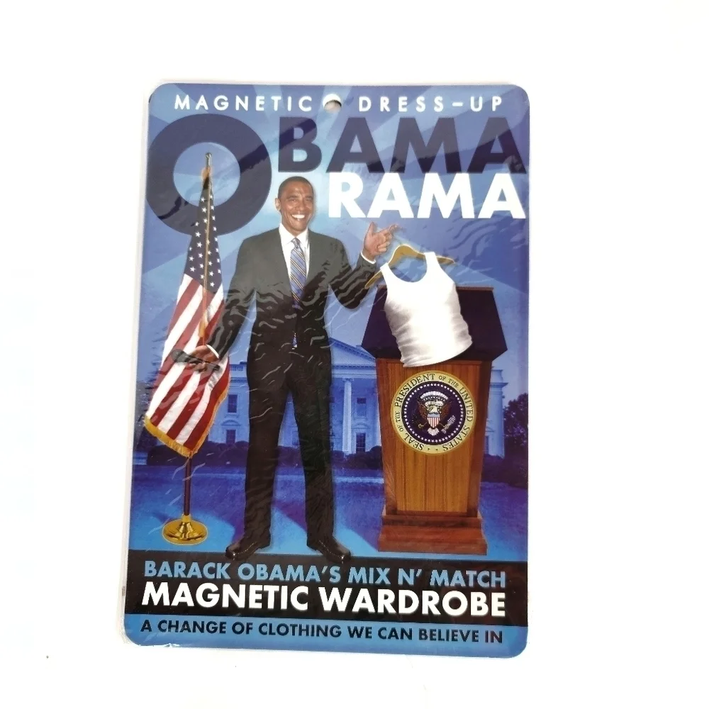 Obama Magnetic Wardrobe Set NWT